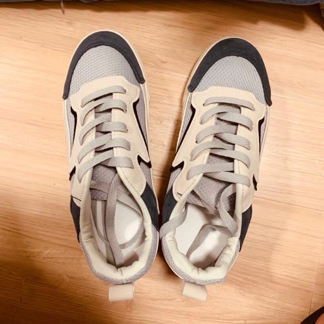 [sẵn ]Giày ulzzang nữ xanh xám loại 1 | BigBuy360 - bigbuy360.vn