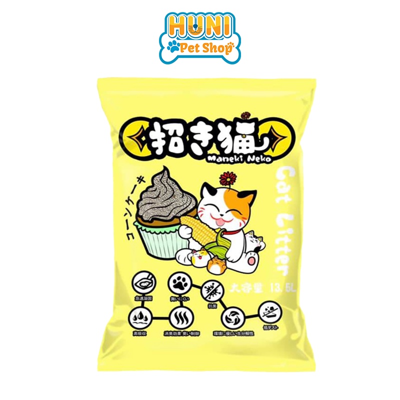 Cát vệ sinh cho mèo, cát mèo Neko cho mèo - gói 5L, Huni Petshop