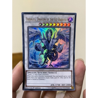 Thẻ bài Yugioh Trishula, Dragon of the Ice Barrier