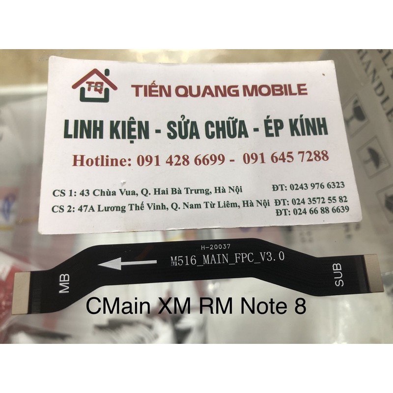 Cáp nối main sạc Xiaomi Redmi Note 8