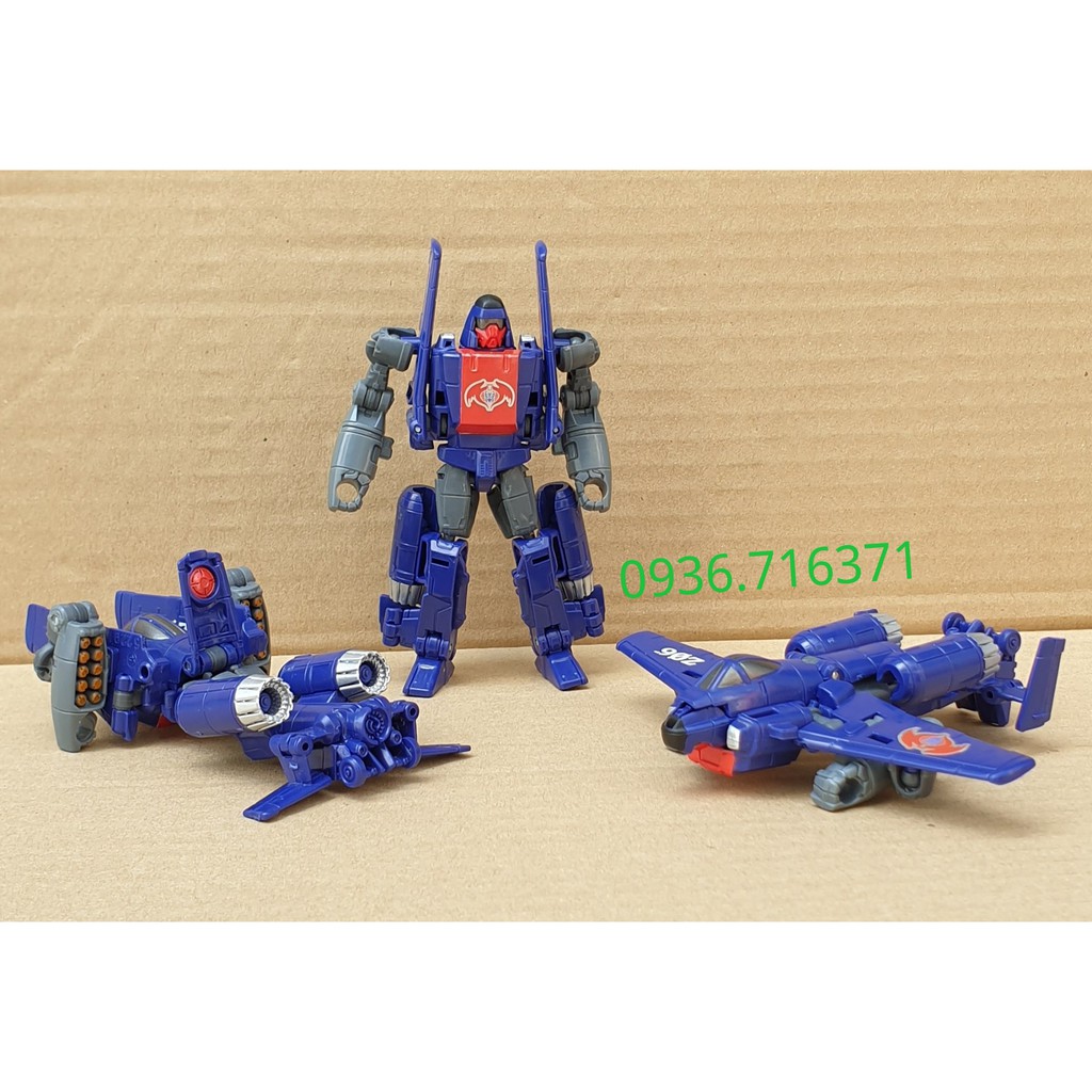 Robot biến hình thành 2 mẫu máy bay Combiner Wars - Decepticon Viper (cao 10cm) Transformer hàng Hasbro - Mỹ