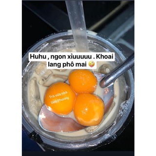 Topping ăn kèm trà sữa.