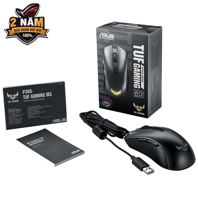 Chuột Asus TUF M3 Gaming Chính hãng phân phối