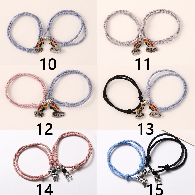 Bộ 2 Vòng Tay Nam Châm Phong Cách Hàn Quốc