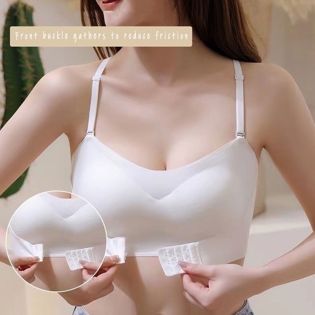 Áo Ngực Dạng Ống Có Mút Đệm Chống Trượt Không Đường May Không Gọng Thép Vô Hình Lưng Đẹp Mắt Dành Cho Bạn Nữ
