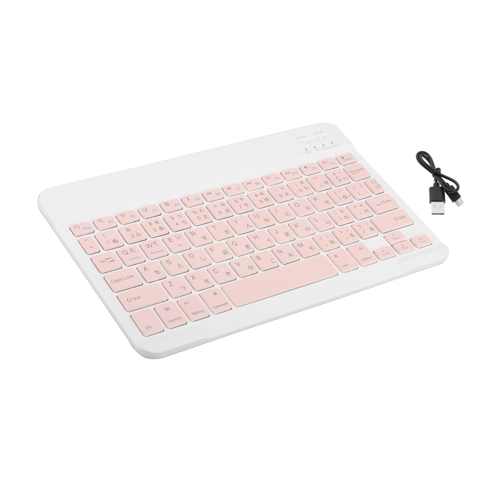 Bàn phím không dây bluetooth 5.1 phong cách Nhật Bản thích hợp cho Windows/IOS/Android/Laptop