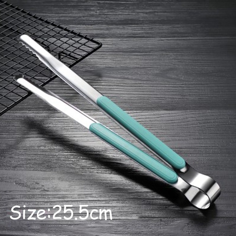 Kẹp Gắp Thức Ăn Bằng Thép Không Gỉ Tay Cầm Nhựa Chống Bỏng Tiện Dụng Cho Nhà Bếp | BigBuy360 - bigbuy360.vn
