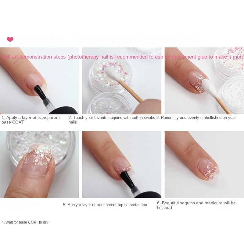 Set 12 miếng dán sequin lấp lánh dùng để trang điểm mắt | BigBuy360 - bigbuy360.vn