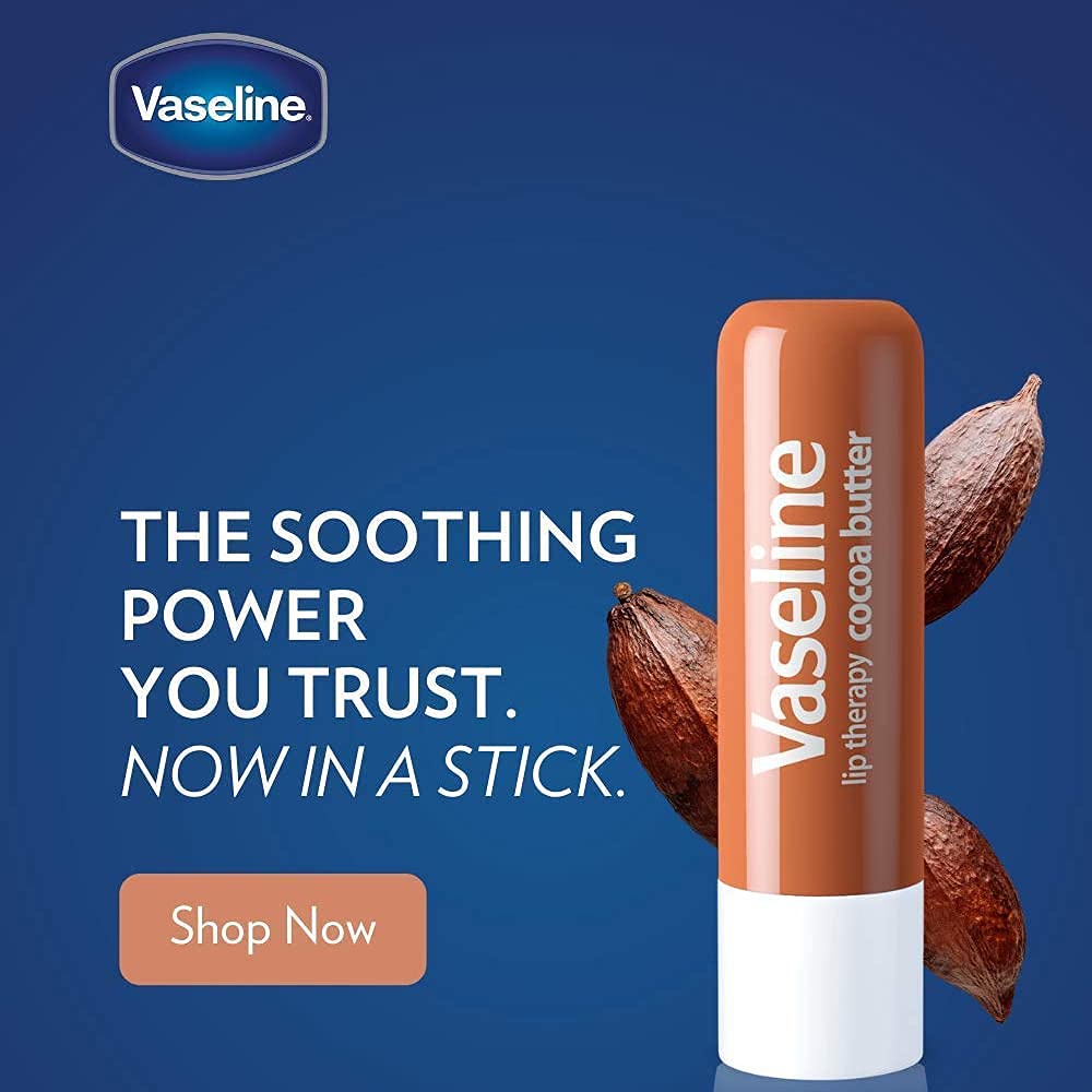 Son Dưỡng Môi Vaseline Bơ Cacao - Lip Therapy Cocoa Butter Stick 4.8g