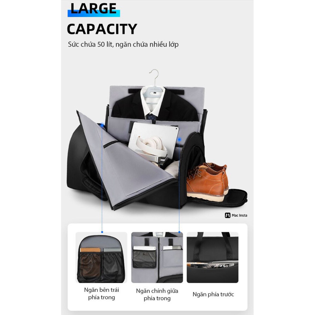 Túi du lịch thông minh Mark Ryden  SUIT-STORAGE - King Of Prussia