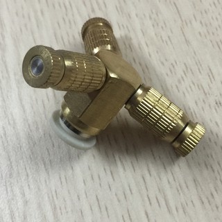 Béc phun sương bằng đồng 3 hướng