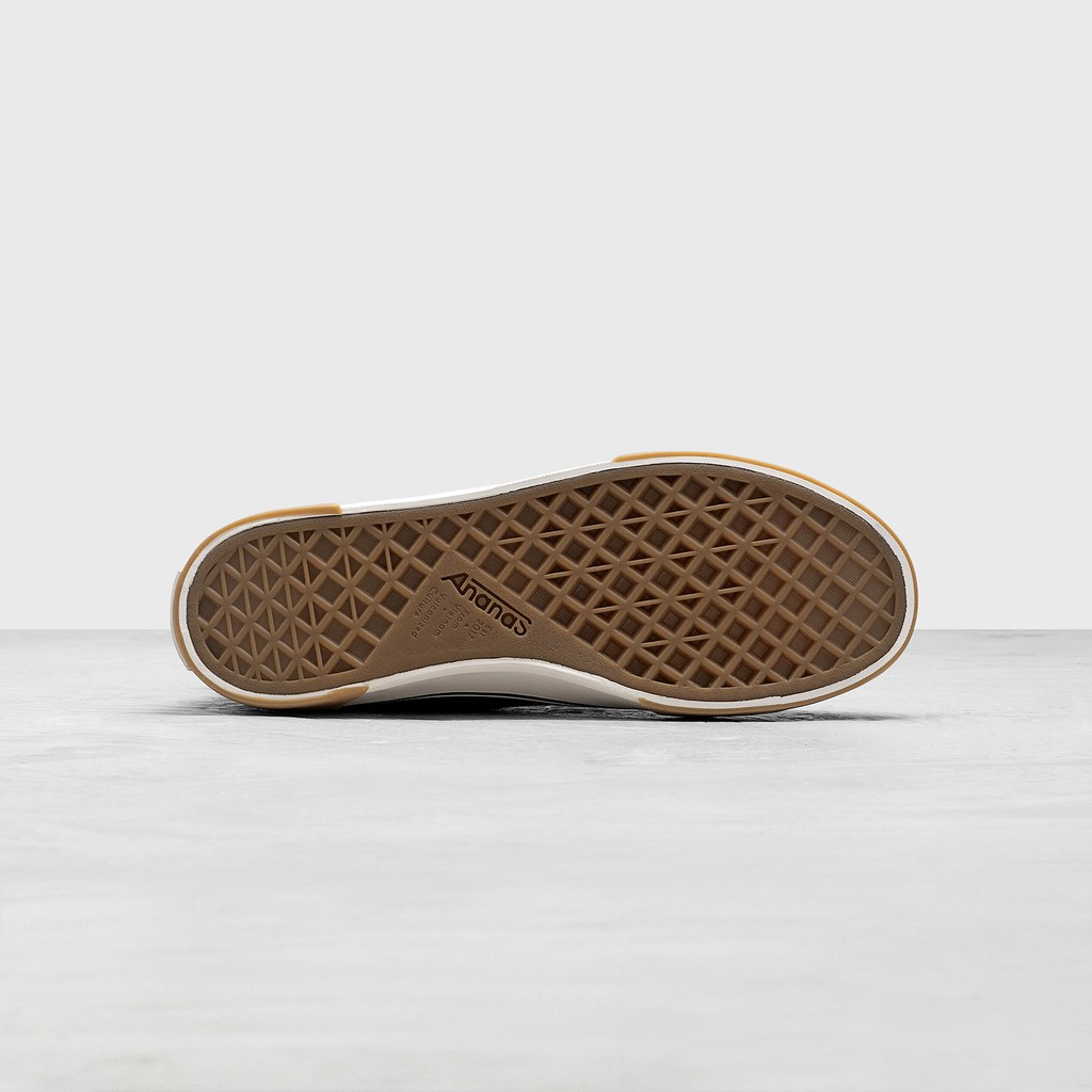 GIÀY SNEAAKER ANANAS -  HIGH TOP - BLACK/GUM UY TÍN.