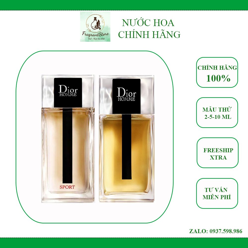 Nước Hoa Nam Dior Homme