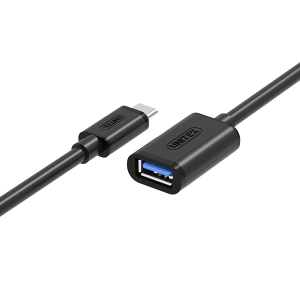 Cáp chuyển Type-C sang USB 3.0 Unitek Y-C476BK ( OTG USB-C to USB-A female ) | BigBuy360 - bigbuy360.vn