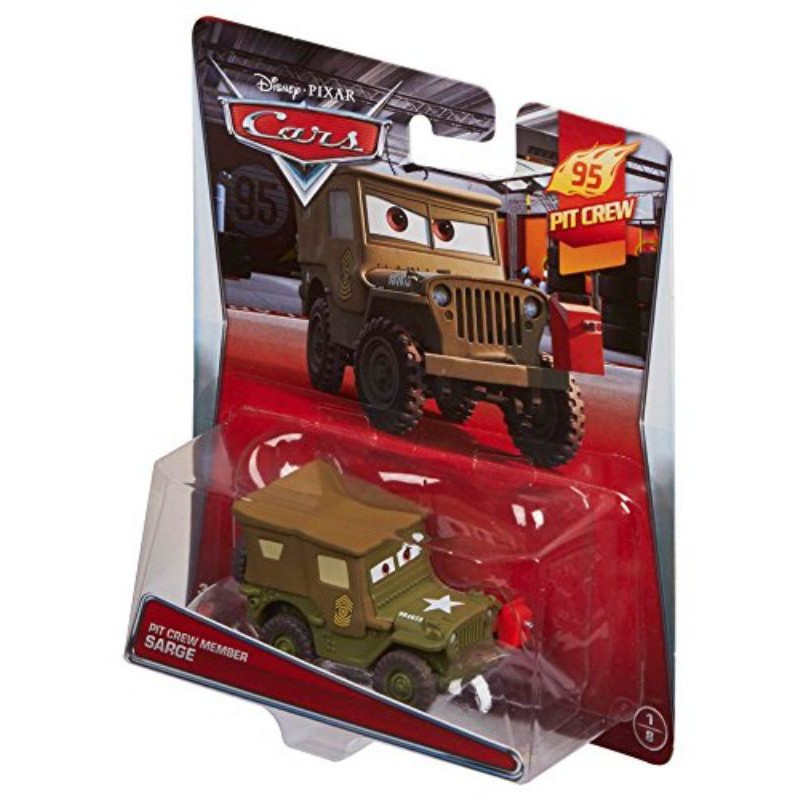 (Mattel) Ô tô trung sĩ Sarge trong phim Vương quốc xe hơi
