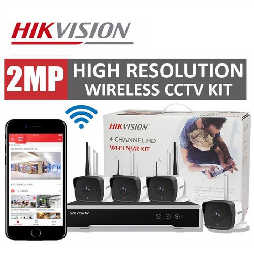 TRỌN BỘ KIT WIFI CAMERA HIKVISION NK42WO - HÀNG CHÍNH HÃNG