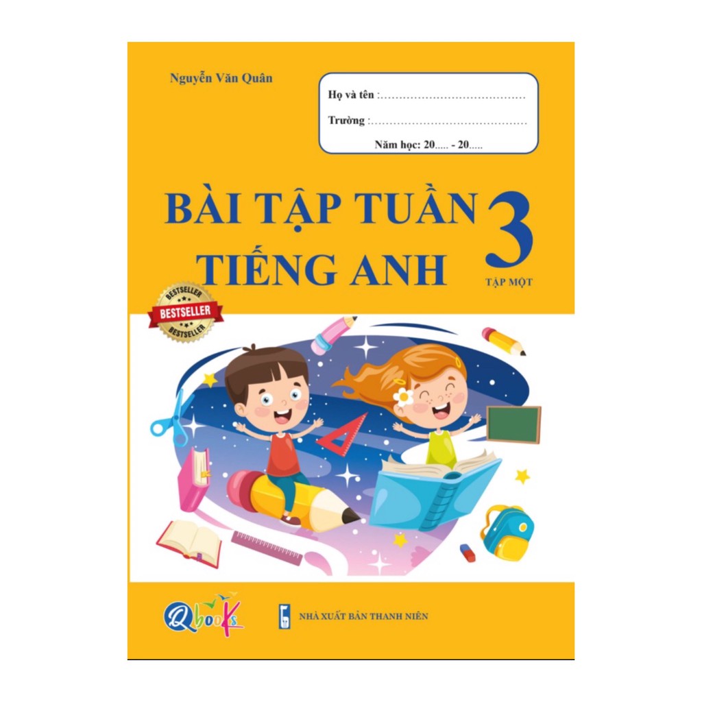 Sách - Bài tập tuần tiếng anh 3 tập 1