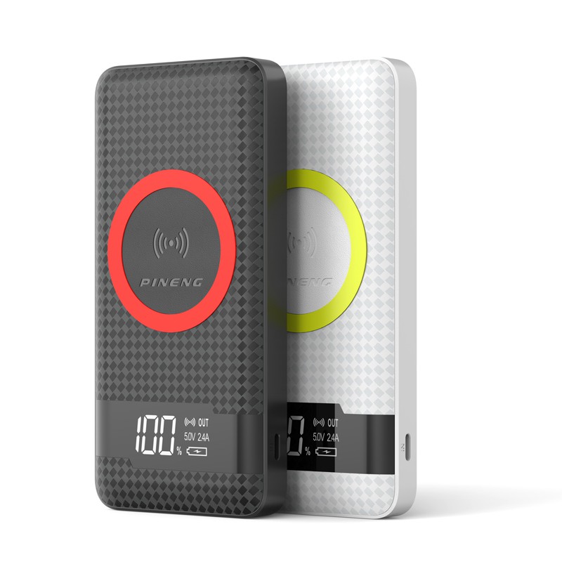 Pin sạc dự phòng không dây PINENG PN-886 10000mAh - Hãng Phân Phối Chính Thức