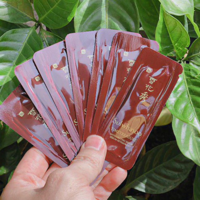 Combo 12 Gói Serum Tinh Chất Chống Lão Hóa Thông Đỏ Sulwhasoo The Ultimate S Serum Le Serum Ultime s 1ml