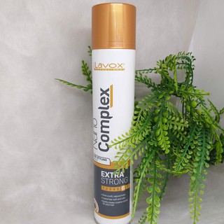 Keo xịt tạo kiểu tóc Lavox Nano Complex 420ml