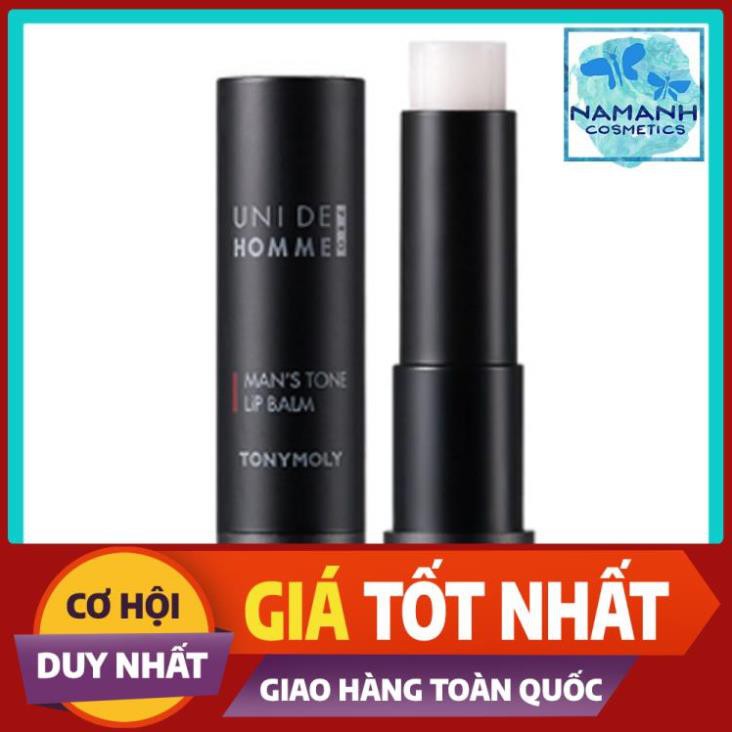 Son dưỡng môi cho nam TONYMOLY Uni De Homme Man's Lip Balm 3.4g ྇