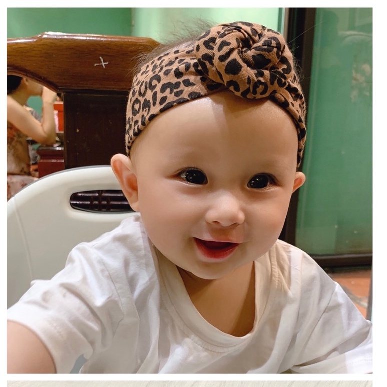 Turban Ốc, Tuban Xoắn Tròn, Băng Đô Củ Tỏi POTATO KIDS Chất Liệu Cotton Co Giãn Nhiều Màu Sắc Cho Bé Sơ Sinh Đến 3 Tuổi