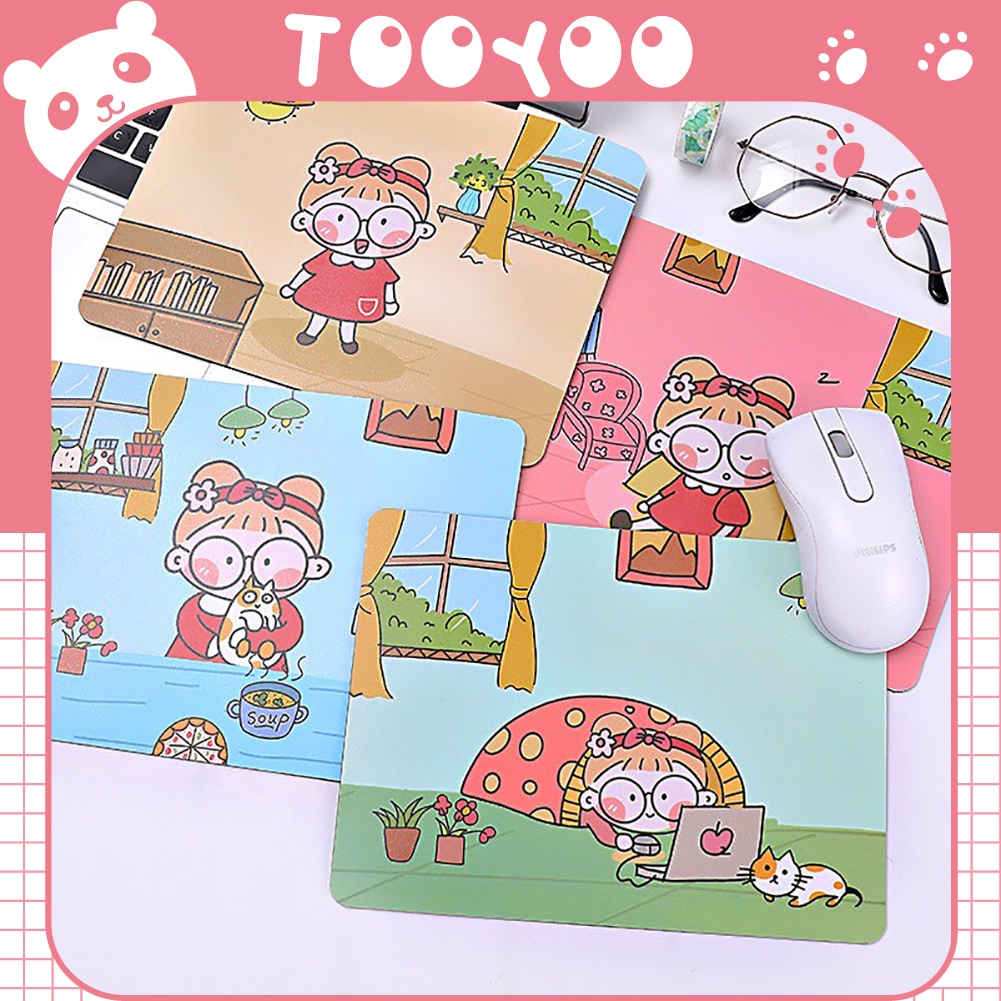 Miếng lót chuột nhiều mẫu dễ thương cute TooYoo TY0016