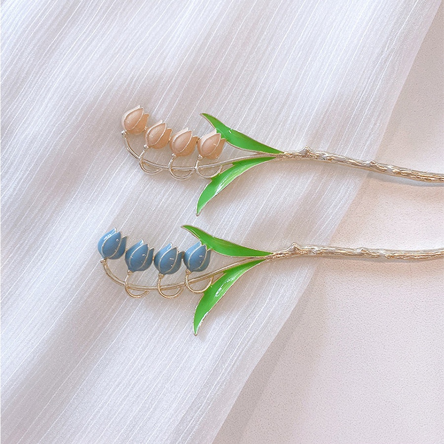 Trâm Cài Tóc Hợp Kim Hình Hoa Phong Cách Trung Quốc Cổ Điển Cho Nữ