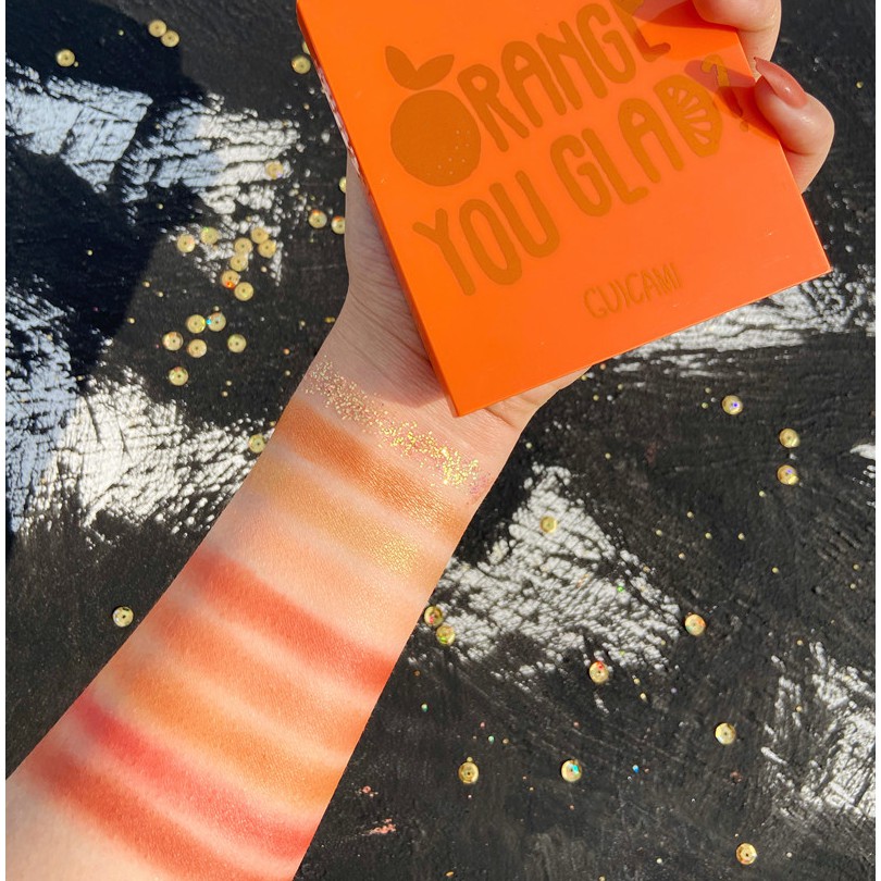 Bảng Phấn Mắt Guicami 9 Ô Baby Got Peach Bảng Dupe Hoàn Hảo Của Colourpop