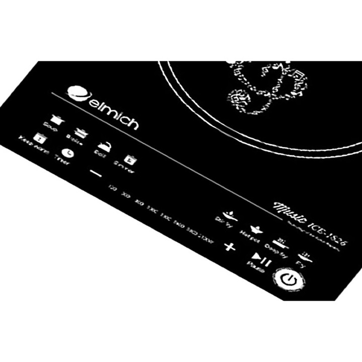 Bếp từ cảm ứng Elmich Cộng hòa Séc ICE-1826 công suất 2200W - Hàng chính hãng. bảo hành 24 tháng