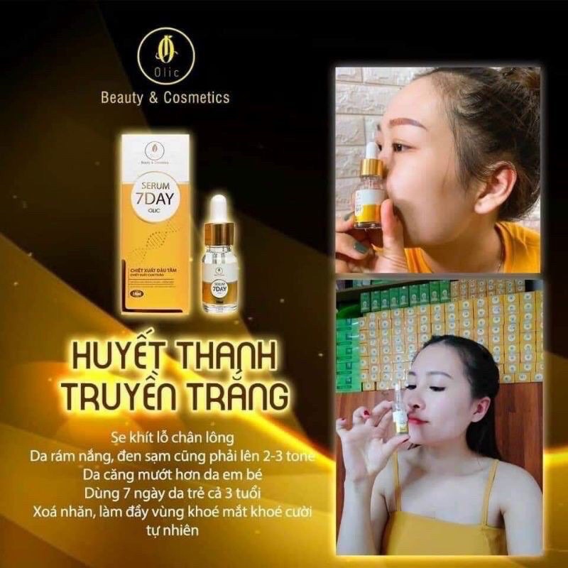 7Day Huyết Thanh Truyền Trắng