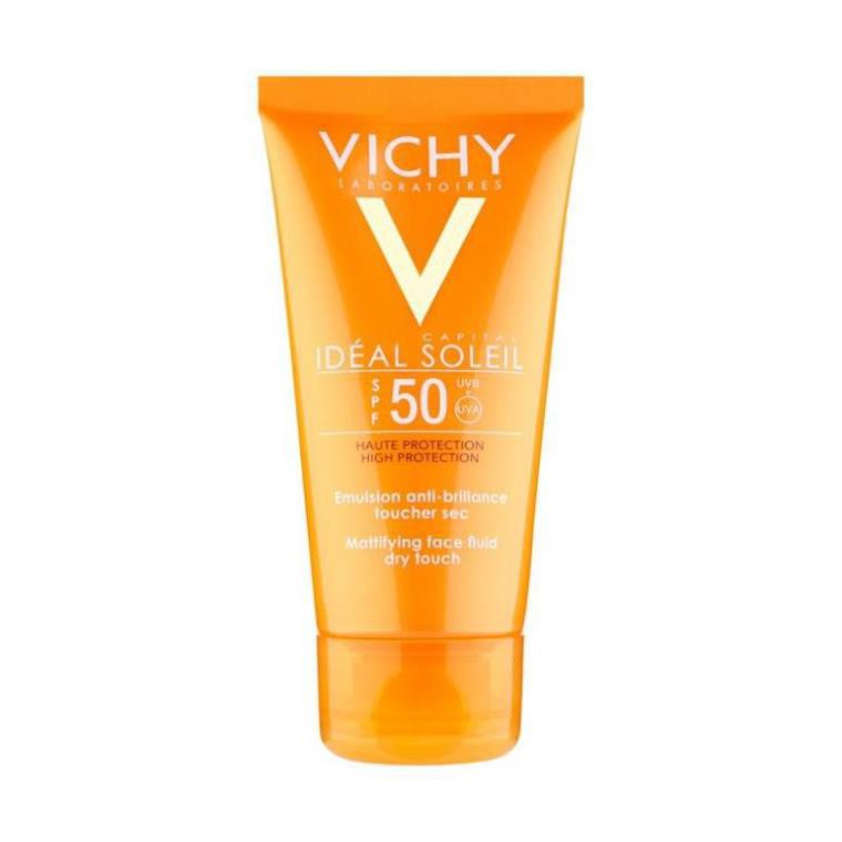 Kem Chống Nắng Không Gây Nhờn Rít Không Màu SPF50 Vichy Capital Soleil (50ml)