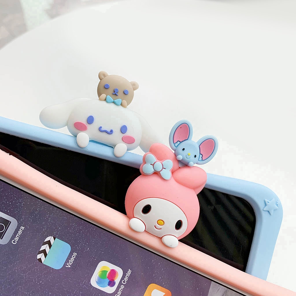 Xiaomi Tablet Case Mi Pad  MiPad4 8.0 8.0" MiPad4plus 10.1 10.1" Soft Silicone Cover with Back Bracket