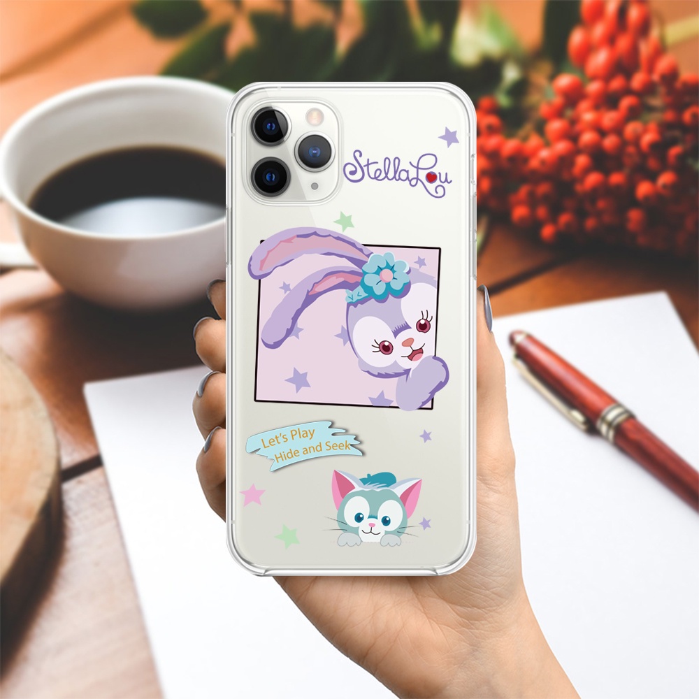 Ốp lưng Vsmart Joy 3/Joy 4/Bee 3/Star 3/Aris/....dẻo trong in hình Gấu Duffy