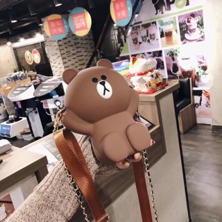 Túi gấu brown