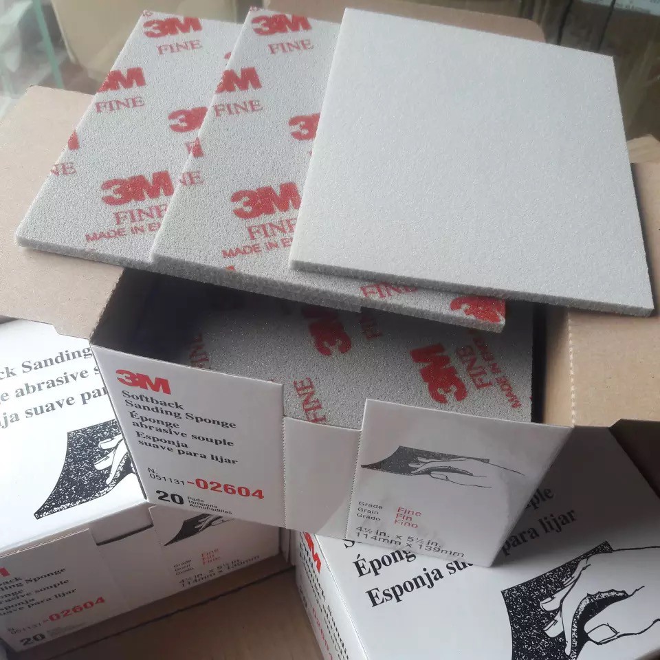 Nhám Xốp Mịn 3M 02604 Fine Softback Sanding Sponge