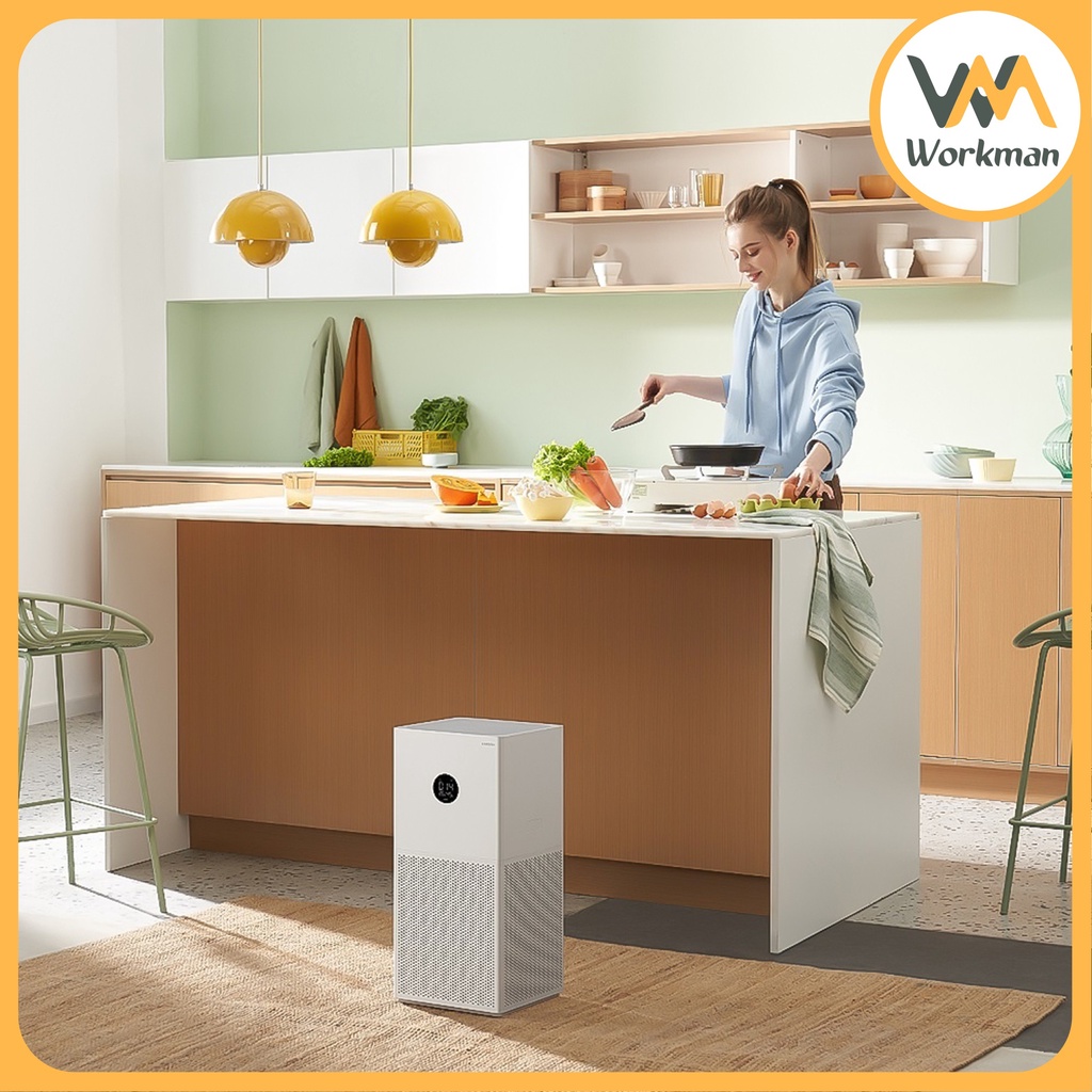 Máy Lọc Không Khí Thông Minh Xiaomi 4 Series Mi Air Purifier 4/4Lite/4Pro - Lọc Lông Thú Cưng, Phấn Hoa, Bụi Mịn PM2.5