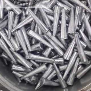 Bộ 5 cục chì nhọn câu cá 10g