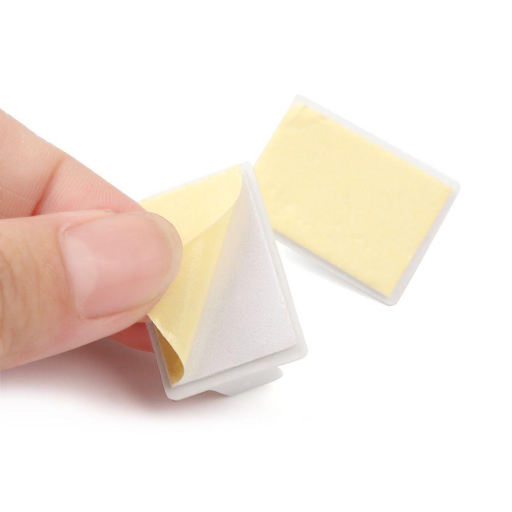 Set 4 Móc Treo Rèm Nhà Tắm Bằng PVC Tiện Dụng Giá Đỡ