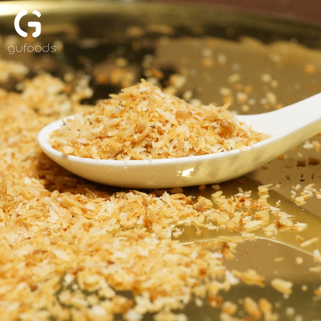 Vụn dừa nướng ăn kiêng keto GUfoods - Thơm ngon, Không đường, Giàu chất xơ, Phù hợp Eat clean