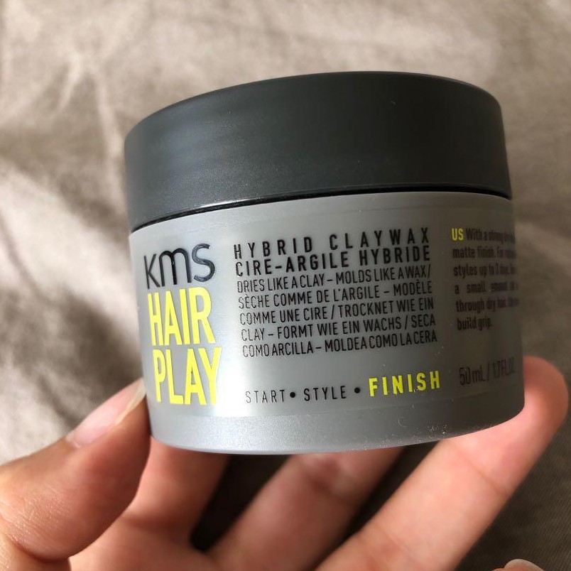 Sáp Đất Sét KMS HairPlay Hybrid Clay Wax 50ml