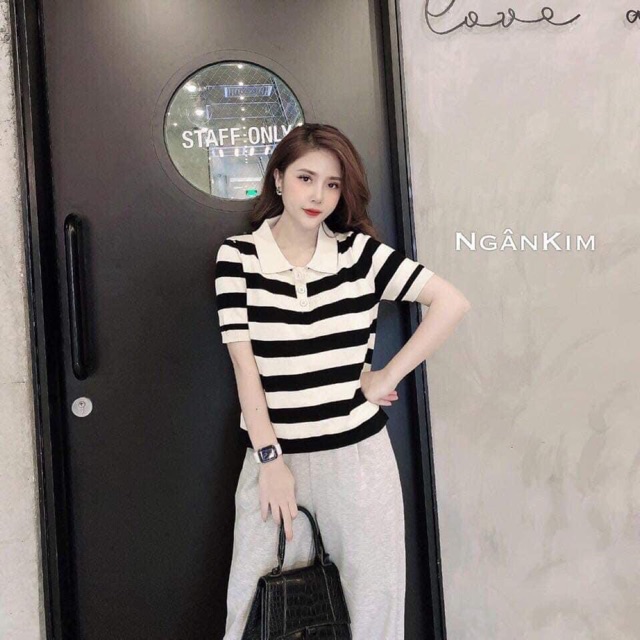 Set bộ áo kẻ quần bom (ph13)