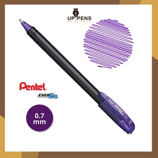 Bút gel Pentel Energel BL417 - Ngòi 0.7mm - Mực tím (Violet)