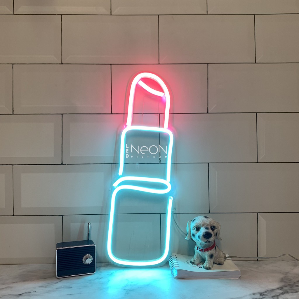 Đèn Led Neon Hình Thỏi Son