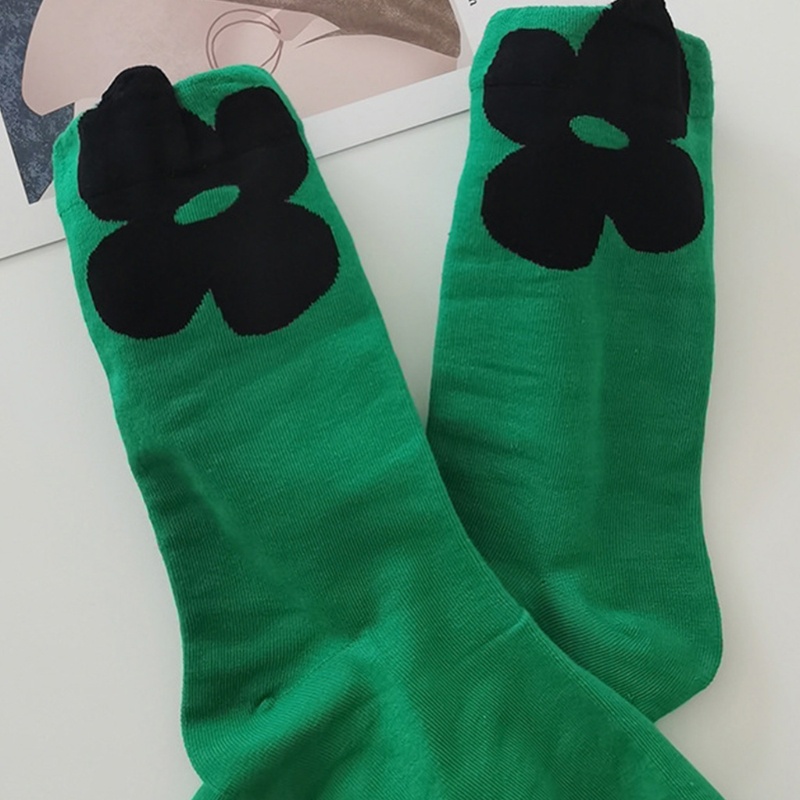 Xixi Đôi Tất Chân Cotton Họa Tiết Hoa Thời Trang Nhật Hàn Dành Cho Nữ