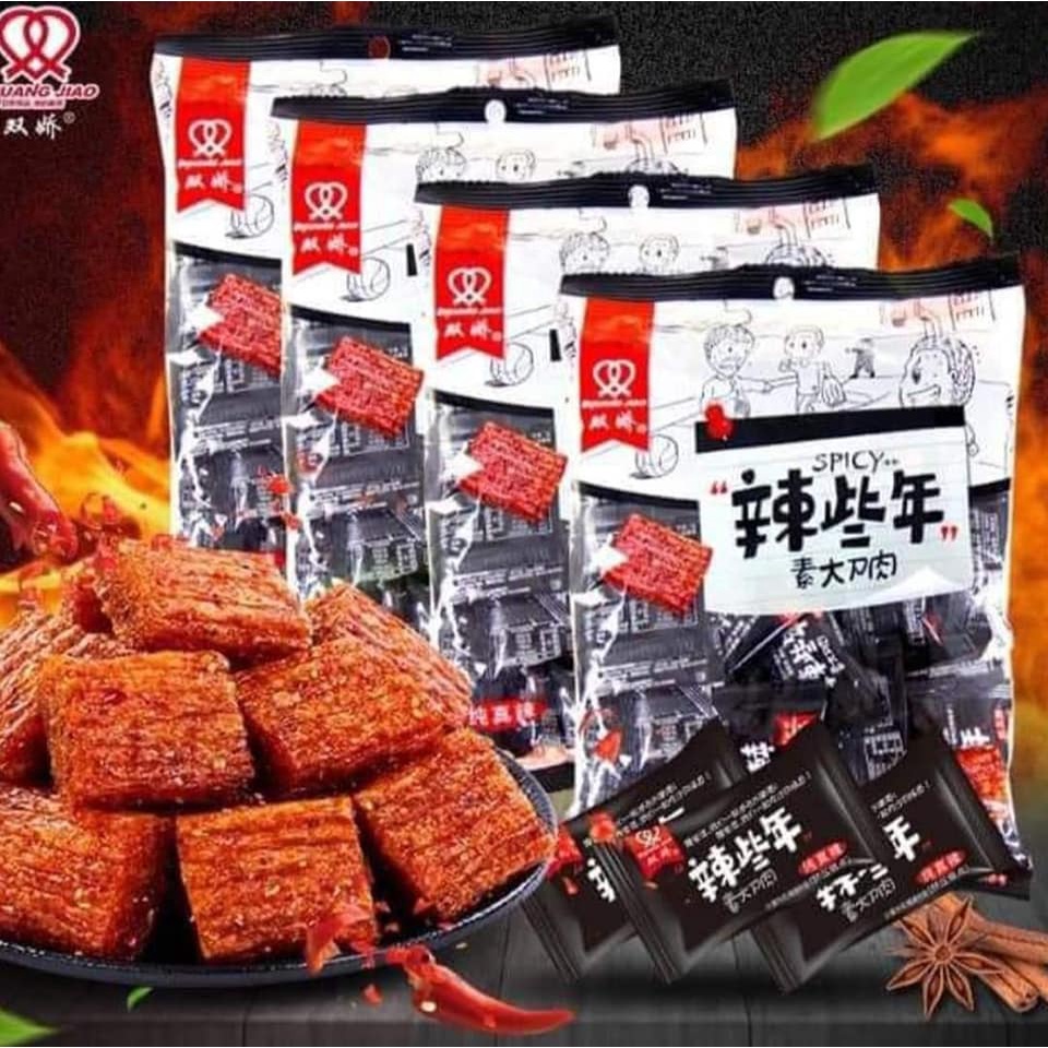 Gói thịt hổ chay 250g có nhiều gói nhỏ bên trong
