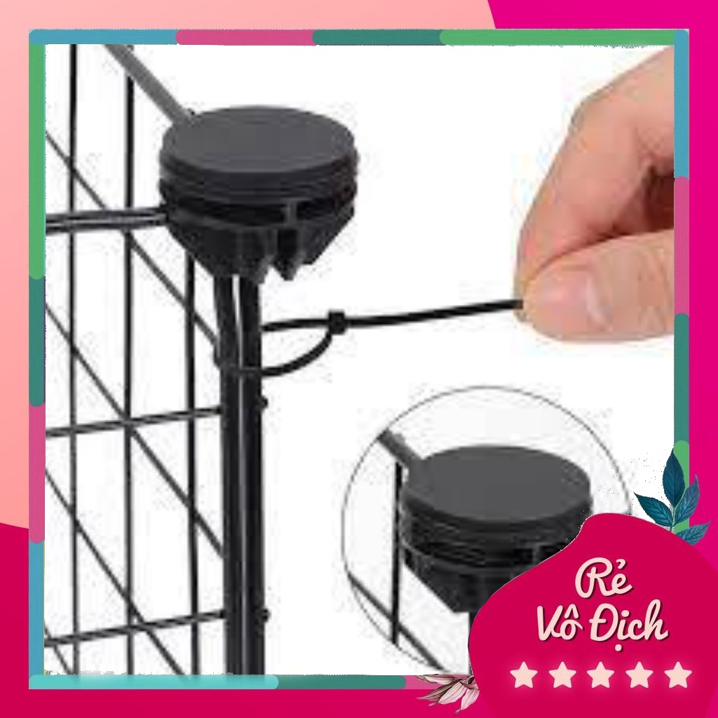 Combo 10 Chốt Nhựa Lắp Ráp, Chốt Ghép Kệ Tủ Lưới Đa Năng Lưới Thép