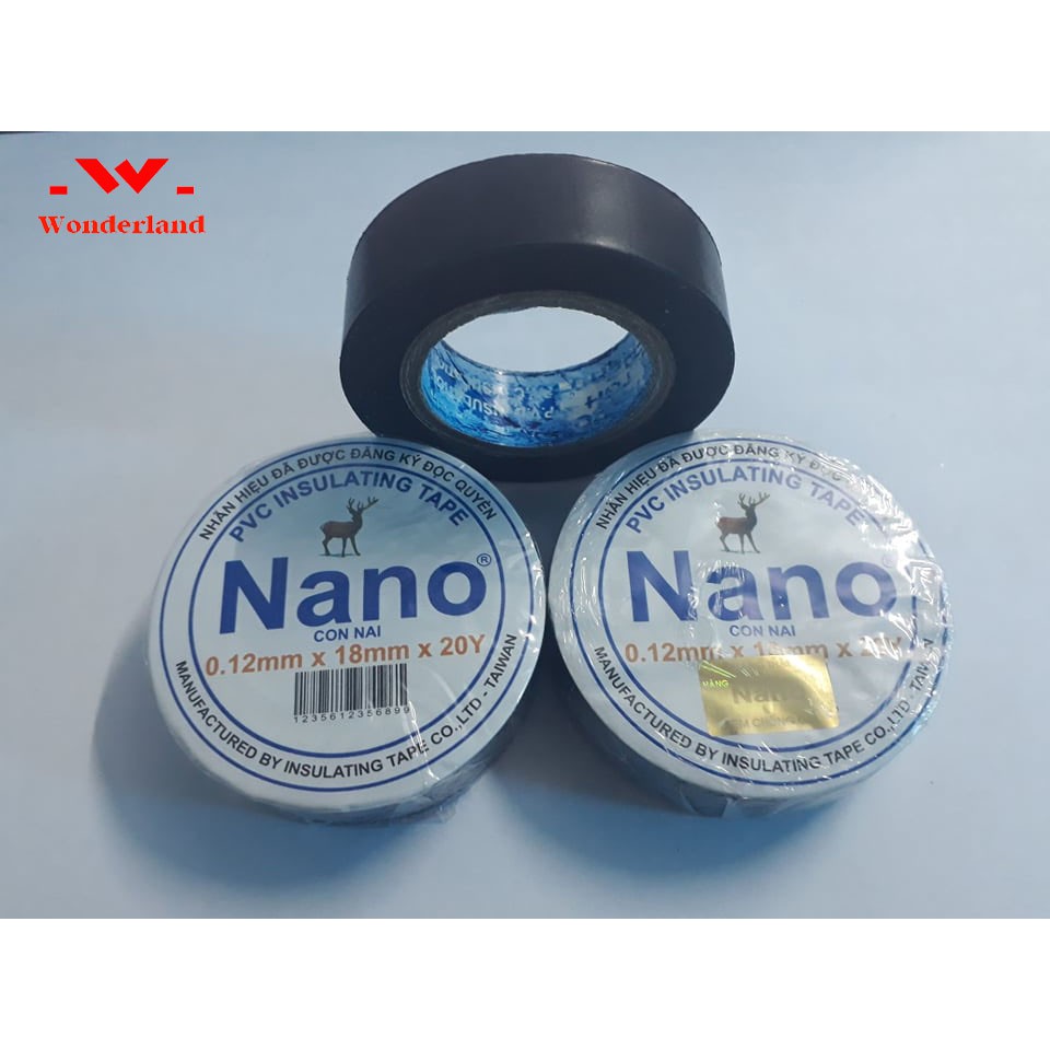 Băng Dính Cách Điện Nano Siêu Cách Điện Cao Cấp [Hàng Loại 1]