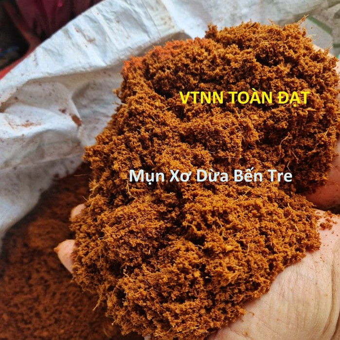 Mụn Xơ Dừa Trông Cây, Giá thể Trồng Cây Kiểng, Rau Màu, Hoa Hồng