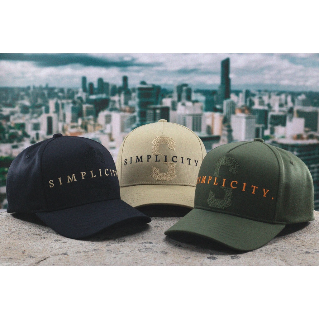 Nón Simplicity. Ballcap Thiết Kế Logo Chữ S Kết Hợp Chữ Thiêu Simplicity.